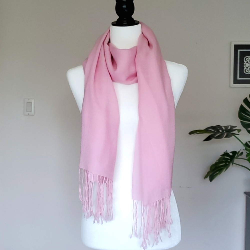 Pashmina Light Pink Scarf